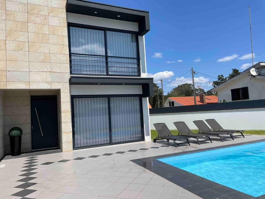 Villa - Ancora - 300 Metres De L'Ocean Vila Praia de Ancora Ngoại thất bức ảnh
